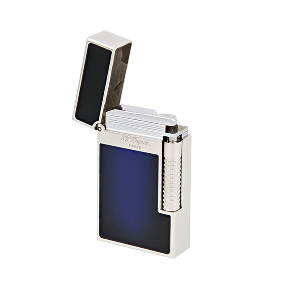 S.T. Dupont Cigar Lighters - Sunburst Blue Lighter